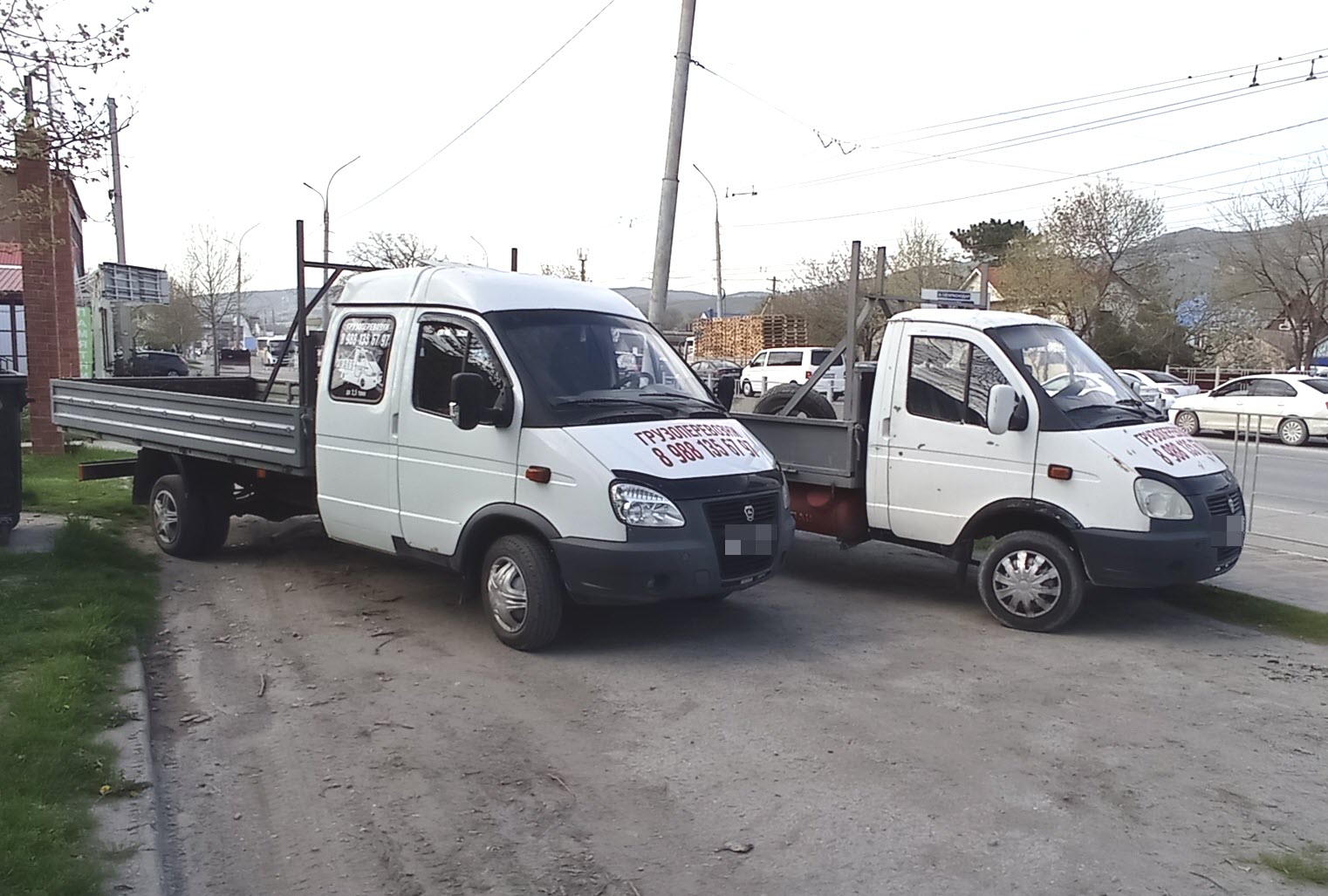 Грузоперевозки Газель открытая бортовая до 6-7-8 м