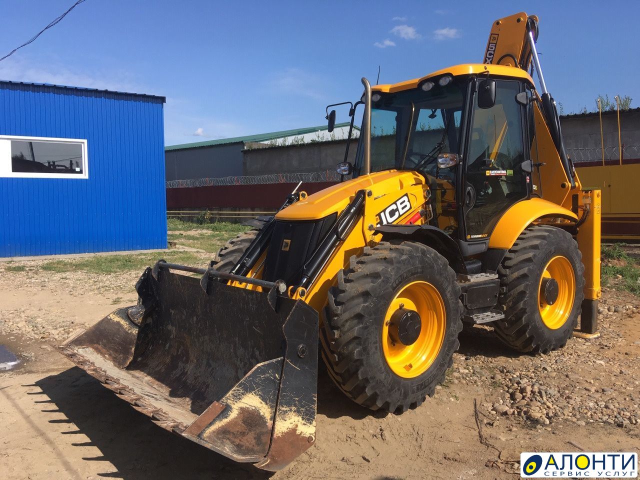 Аренда-Услуги экскаватора-погрузчика JCB 5CX, объявление ID 105970 в  Александрове